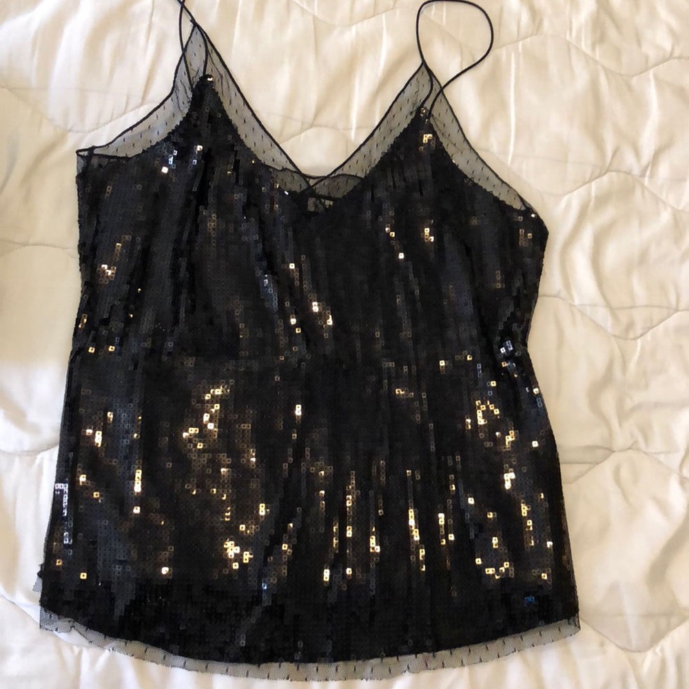 Free people sequin top